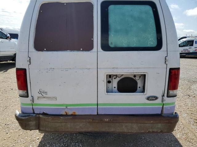 1FTNS24L93HB82805 - 2003 FORD ECONOLINE E250 VAN WHITE photo 10