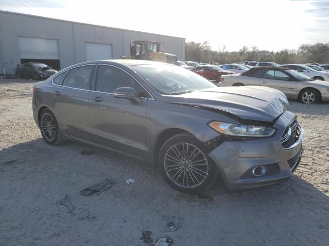 3FA6P0H96DR159125 - 2013 FORD FUSION SE GRAY photo 4