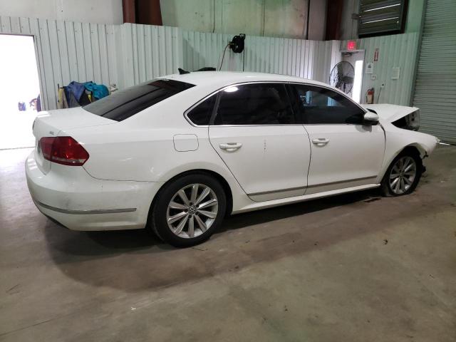 1VWCP7A34CC007818 - 2012 VOLKSWAGEN PASSAT SEL WHITE photo 3