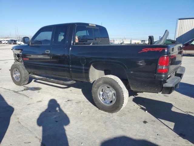 1B7KF2362WJ205759 - 1998 DODGE RAM 2500 BLACK photo 2