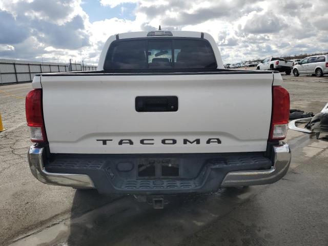 5TFAX5GN1HX074447 - 2017 TOYOTA TACOMA DOUBLE CAB WHITE photo 6