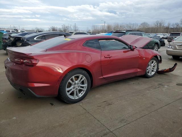 1G1FB1RX8M0128446 - 2021 CHEVROLET CAMARO LS RED photo 3