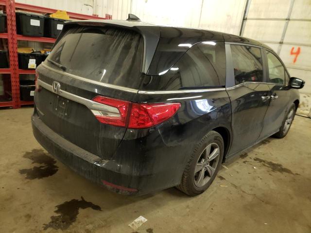 5FNRL6H72KB036022 - 2019 HONDA ODYSSEY EXL შავი ფოტო 3