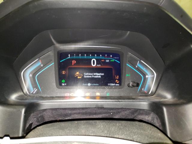 5FNRL6H72KB036022 - 2019 HONDA ODYSSEY EXL შავი ფოტო 9