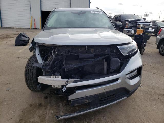 1FMSK8DH7LGB83325 - 2020 FORD EXPLORER XLT SILVER photo 5