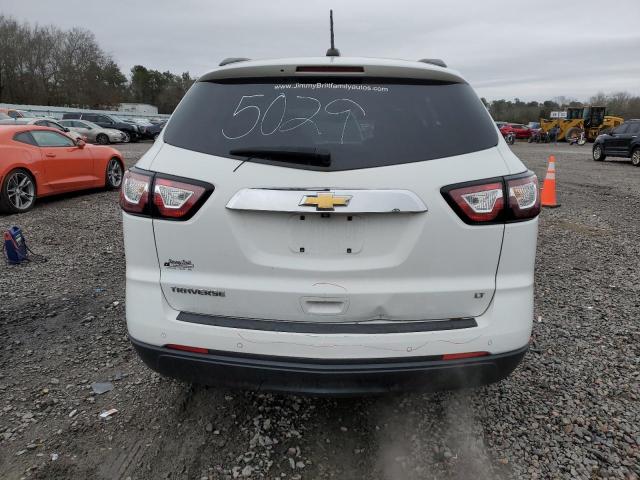 1GNKRGKD7HJ150725 - 2017 CHEVROLET TRAVERSE LT WHITE photo 6