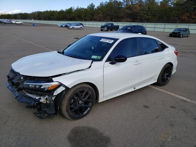 2HGFE2F55NH502565 - 2022 HONDA CIVIC SPORT 白色 照片 1