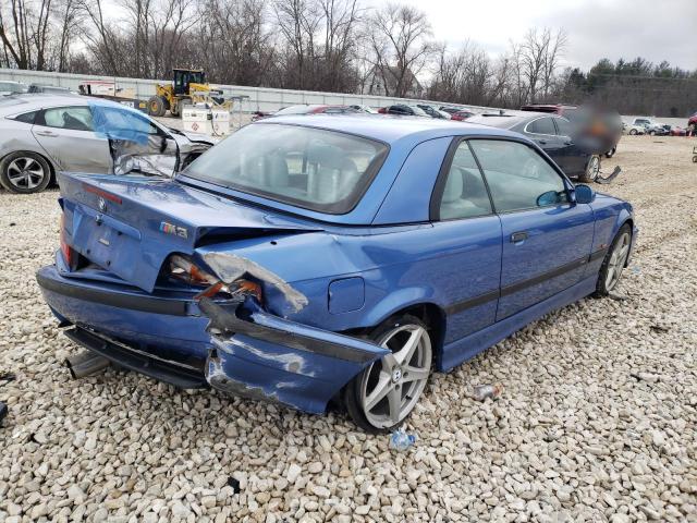 WBSBK0338WEC39425 - 1998 BMW M3 AUTOMATIC BLUE photo 3