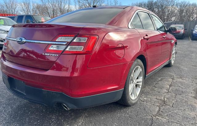 1FAHP2F80DG217445 - 2013 FORD TAURUS LIMITED RED photo 4