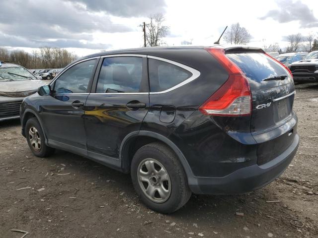 2HKRM4H35DH620739 - 2013 HONDA CR-V LX BLACK photo 2