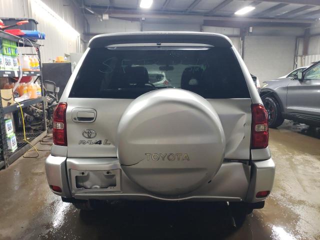 JTEGD20V950076619 - 2005 TOYOTA RAV4 SILVER photo 6