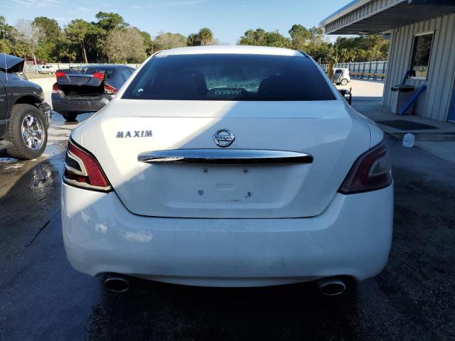 1N4AA5AP6EC448927 - 2014 NISSAN MAXIMA S WHITE photo 6