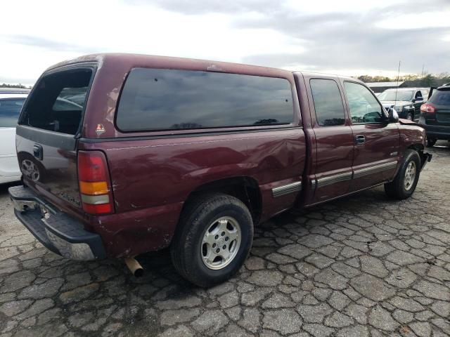 2GCEC19T5Y1399021 - 2000 CHEVROLET SILVERADO C1500 BURGUNDY photo 3