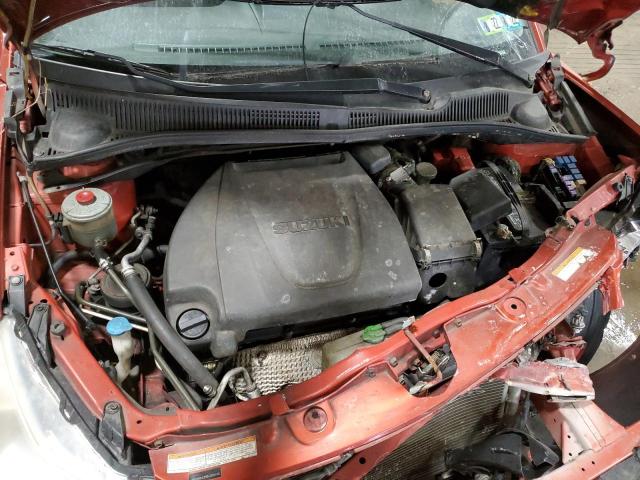 JS2YB5A35B6300190 - 2011 SUZUKI SX4 ORANGE photo 11