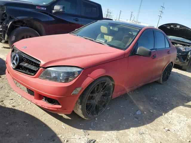 WDDGF8BB6AR095130 - 2010 MERCEDES-BENZ C 300 4MAT RED photo 1