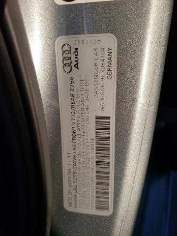WAUHGAFC9CN084104 - 2012 AUDI A6 PRESTIGE ნაცრისფერი ფოტო 12