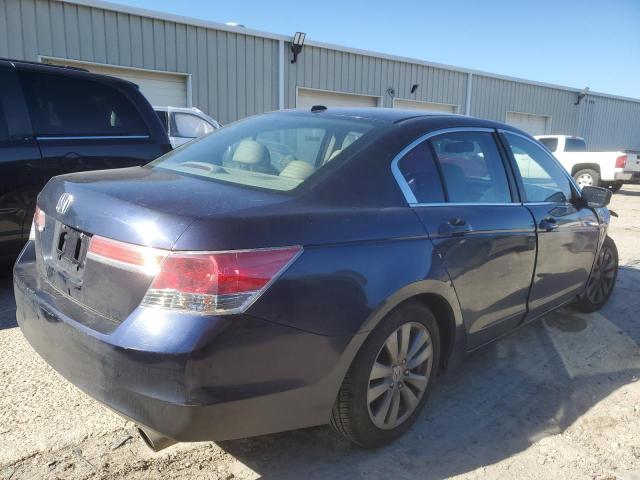 1HGCP2F87BA102542 - 2011 HONDA ACCORD EXL BLUE photo 3