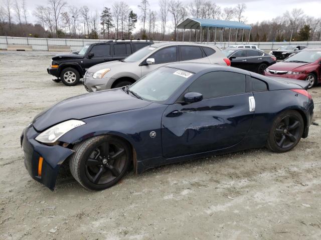 JN1BZ34D58M700326 - 2008 NISSAN 350Z COUPE BLUE photo 1