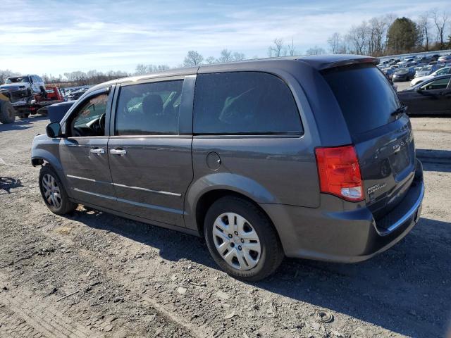 2C4RDGBG1FR731825 - 2015 DODGE GRAND CARA SE GRAY photo 2