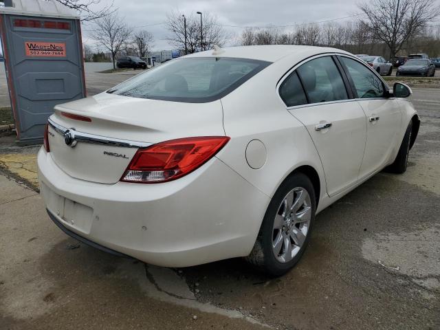 2G4GS5EK5C9150644 - 2012 BUICK REGAL PREMIUM WHITE photo 3