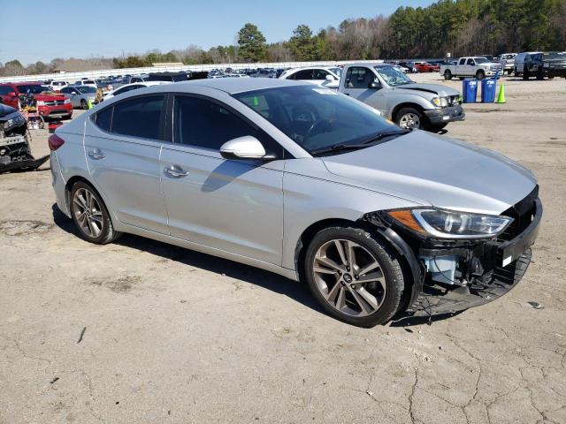 5NPD84LF3HH115644 - 2017 HYUNDAI ELANTRA SE SILVER photo 4