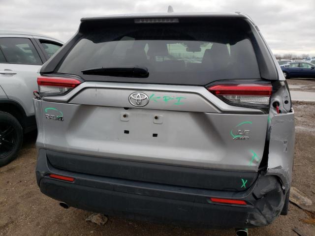 JTMF1RFV2KD502230 - 2019 TOYOTA RAV4 LE Сріблястий фото 6