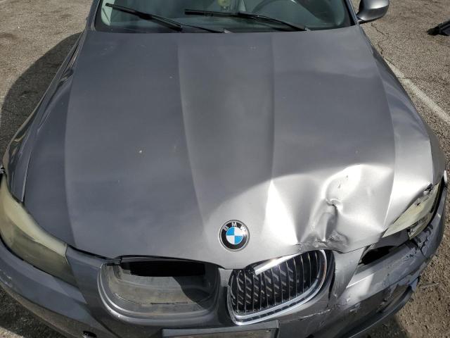 WBAUT9C53BA191606 - 2011 BMW 328 I GRAY photo 11