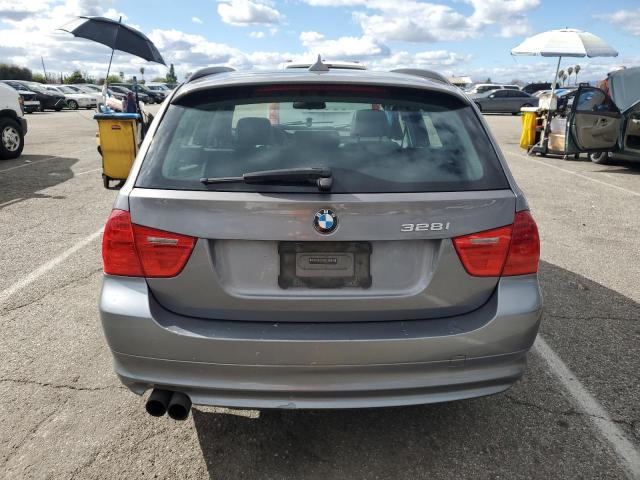 WBAUT9C53BA191606 - 2011 BMW 328 I GRAY photo 6