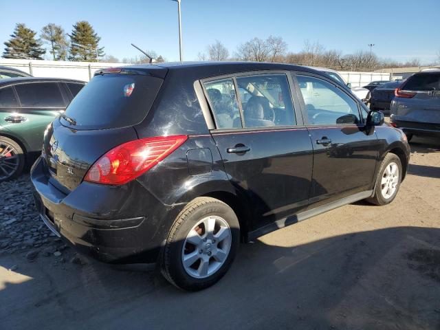 3N1BC13E97L407960 - 2007 NISSAN VERSA S BLACK photo 3