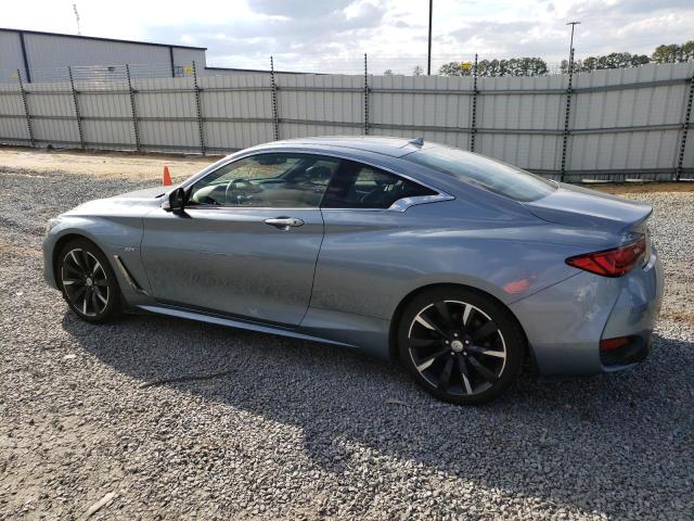 JN1CV7EL3HM321029 - 2017 INFINITI Q60 BASE BLUE photo 2