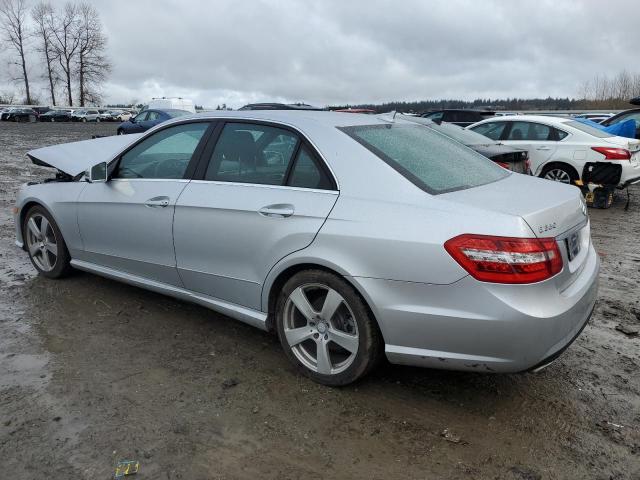 WDDHF8HB1BA460003 - 2011 MERCEDES-BENZ E 350 4MATIC SILVER photo 2