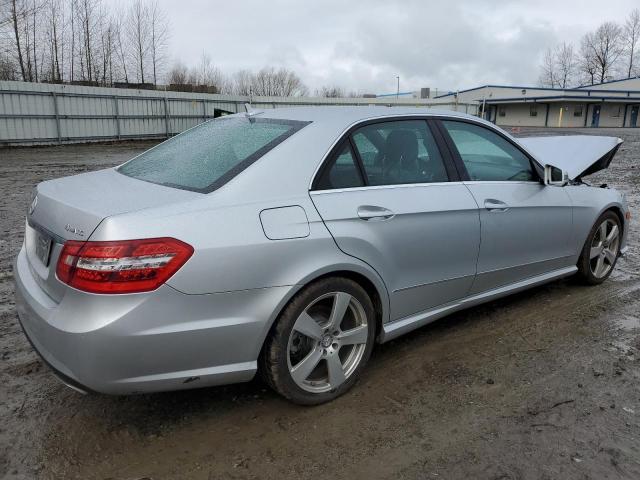 WDDHF8HB1BA460003 - 2011 MERCEDES-BENZ E 350 4MATIC SILVER photo 3