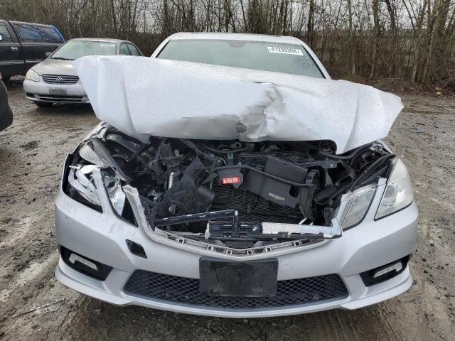 WDDHF8HB1BA460003 - 2011 MERCEDES-BENZ E 350 4MATIC SILVER photo 5