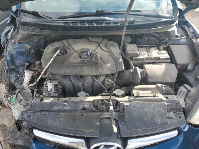 KMHDH4AE0GU622477 - 2016 HYUNDAI ELANTRA SE BLUE photo 11