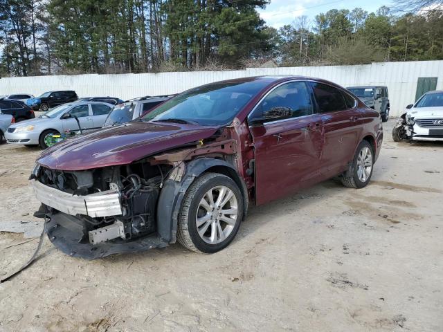 1C3CCCAB7FN713743 - 2015 CHRYSLER 200 LIMITED MAROON photo 1