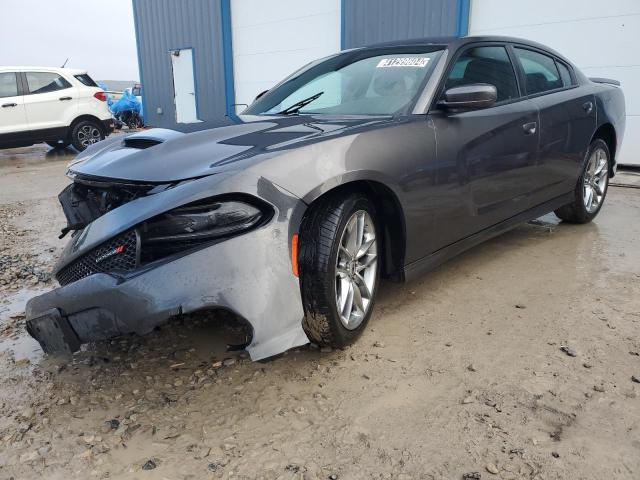 2C3CDXMG5NH107425 - 2022 DODGE CHARGER GT GRAY photo 1