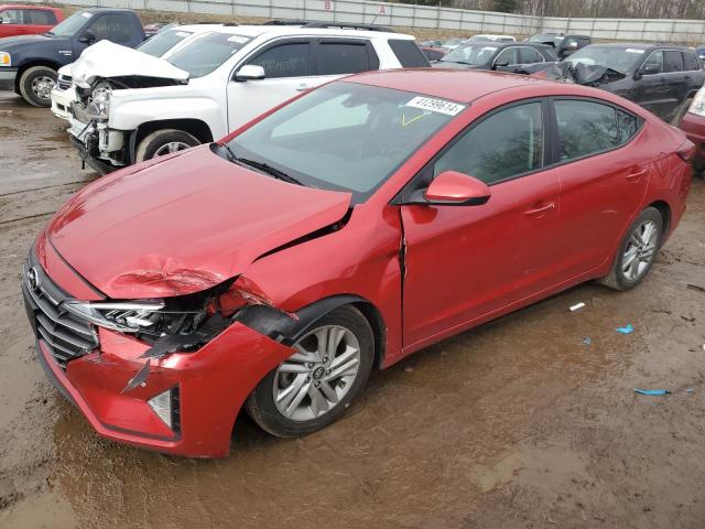 5NPD84LF4LH565974 - 2020 HYUNDAI ELANTRA SEL RED photo 1