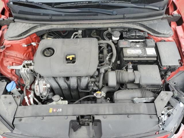 5NPD84LF4LH565974 - 2020 HYUNDAI ELANTRA SEL RED photo 11