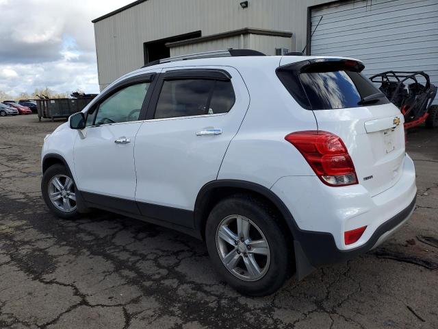 3GNCJLSB7LL191716 - 2020 CHEVROLET TRAX 1LT WHITE photo 2