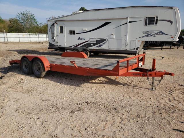 4C91U2022NW558029 - 2022 CARD TRAILER ORANGE photo 1