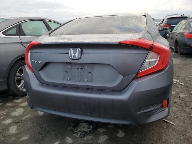 2HGFC2F52JH526077 - 2018 HONDA CIVIC LX GRAY photo 6