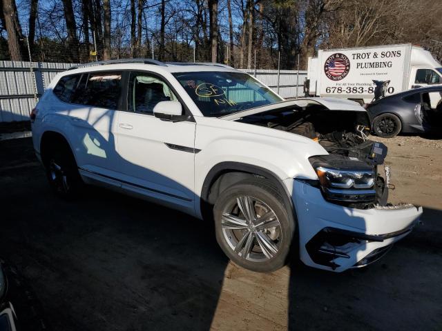 1V2SR2CA5KC548977 - 2019 VOLKSWAGEN ATLAS SEL WHITE photo 4