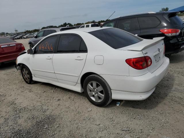 1NXBR32E67Z770405 - 2007 TOYOTA COROLLA CE WHITE photo 2