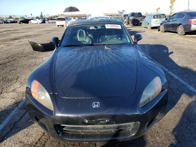 JHMAP114XYT001950 - 2000 HONDA S2000 BLACK photo 5