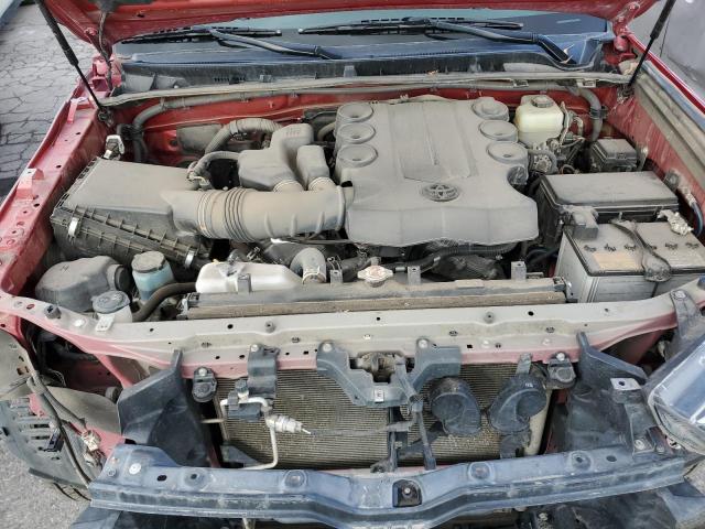 JTEMU5JR6M5935365 - 2021 TOYOTA 4RUNNER SR5/SR5 PREMIUM 红色 照片 11