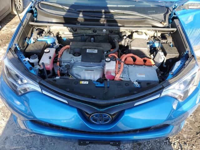 JTMRJREV9JD221930 - 2018 TOYOTA RAV4 HV LE BLUE photo 11