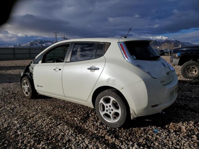 JN1AZ0CP0CT021908 - 2012 NISSAN LEAF SV WHITE photo 2