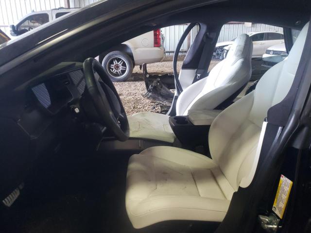 5YJSA1E47LF358905 - 2020 TESLA MODEL S Սև լուսանկար 7