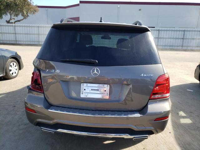 WDCGG8JB1DF998603 - 2013 MERCEDES-BENZ GLK 350 4MATIC GRAY photo 6