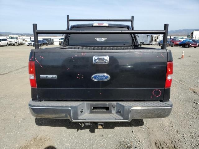 1FTPW12595KB91392 - 2005 FORD F150 SUPER BLACK photo 6